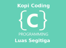 Program Menghitung Luas Segitiga Bahasa C