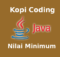 Program Mencari Nilai Minimum Array Bahasa Java